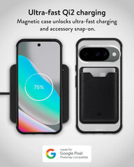 Mous for Google Pixel 10/10 Pro Clear Case, Compatible with Magsafe, Scratch Resistant