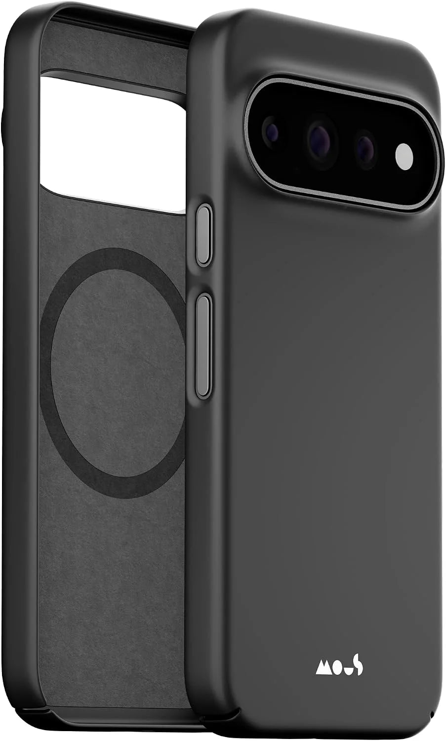 Mous Case for Google Pixel 11 - Super Thin - MagSafe & Pixelsnap Compatible Black Cover