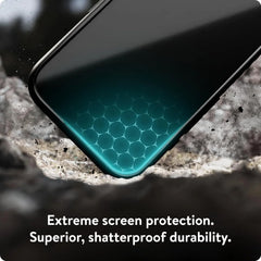 Mous - Resistant Tempered Glass Screen Protector for iPhone 15 HD - 2 Pack
