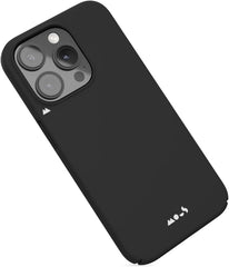 Mous for iPhone 15 Pro Case MagSafe Compatible - Super Thin Magnetic Phone Cover - Black