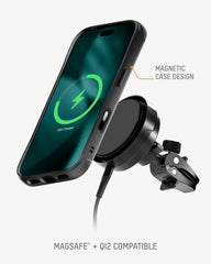 Mous for iPhone 17 Pro Carbon Fibre Case with Privacy Screen Protector and MagSafe Card Wallet