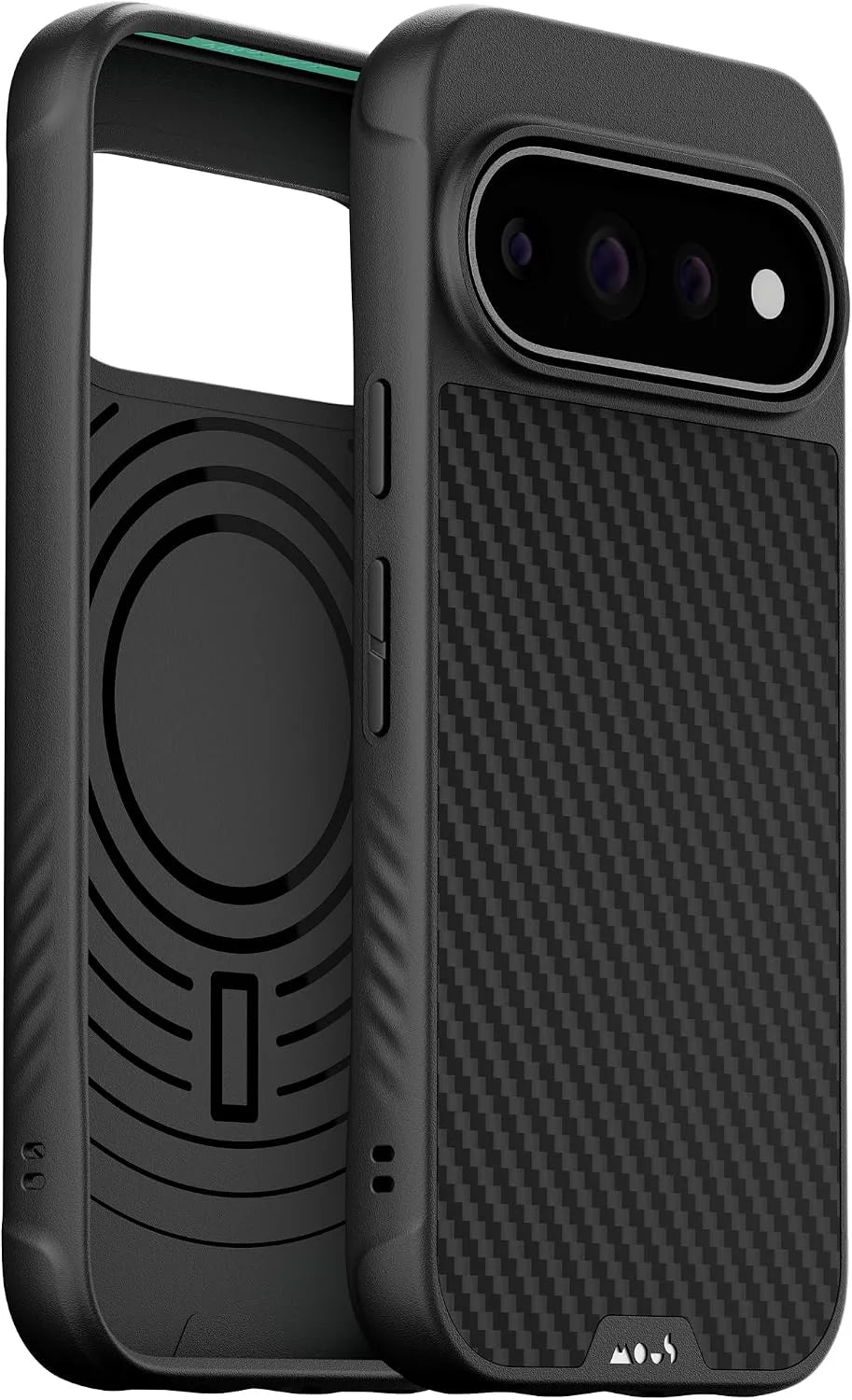 Mous Case for Google Pixel 11 Pro XL, MagSafe & Pixelsnap Compatible, Limitless Aramid Fibre Cover- Black