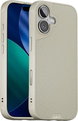 Mous for iPhone 17 Limitless Case, Compatible with MagSafe, Full Camera Protection, Shockproof, Stone