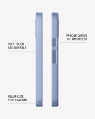 Mous Case for Google Pixel 11 - Super Thin - MagSafe & Pixelsnap Compatible Light Blue Cover
