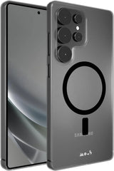 Mous for Samsung Galaxy S25 Ultra Case Clear MagSafe Compatible - Super Thin 2.0 - Transparent Slim Magnetic Phone Cover