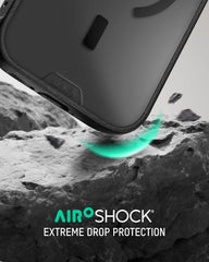 Mous for iPhone 17 Pro Max Clear Case, Camera Control Cover, Magsafe Compatible, Anti-Yellowing Cover