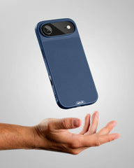 Mous for iPhone Air Limitless Case, Compatible with MagSafe, Full Camera Protection, Shockproof, Marine Blue