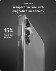 Mous for Samsung Galaxy S25 Case Clear - Super Thin 2.0 - Transparent Phone Cover
