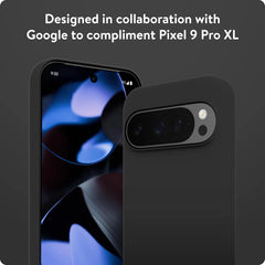 Mous for Google Pixel 9 Pro XL Case MagSafe Compatible - Super Thin - Magnetic Phone Cover - Black