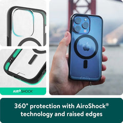 Mous for iPhone 14 Pro Max Case MagSafe Compatible Clear - Clarity 2.0 - Protective iPhone 14 Pro Max Case - Scratch Resistant Crystal Clear & Slim Design - Shockproof Phone Cover