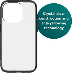 Mous for iPhone 14 Pro Max Case Clear - Clarity - Shockproof & Scratch Resistant