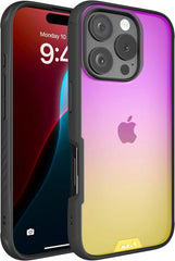 Mous for iPhone 16 Pro Max Clear Case - Clarity 3.0 Iridescent - Protective Scratch Resistant Crystal Clear & Slim Design
