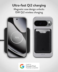 Mous for Google Pixel 10 Pro XL Super Thin Clear Case, MagSafe Compatible - Grey Tint