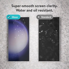 Mous - Resistant Tempered Glass Screen Protector for Samsung Galaxy S24 Ultra - 2 Pack