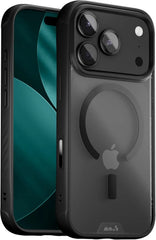 Mous for iPhone 17 Pro Clear Case, Camera Control Cover, Magsafe Compatible, Anti-Yellowing Cover