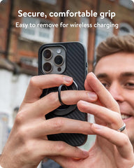Mous Magnetic Phone Grip and Stand MagSafe and Pixelsnap Compatible Ring Holder