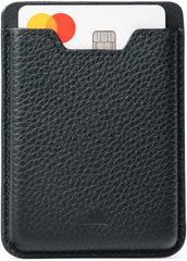 Mous – Magnetic Wallet for iPhone 12-17 - Black Leather