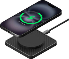 Mous- MagSafe Wireless Charger Pad, Compatible with iPhone 17/16/15/14, Pixel 10 and Airpods - Aramid Fibre