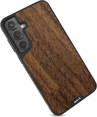 Mous for Samsung Galaxy S23 FE Case MagSafe Compatible - Limitless 5.0 - Walnut - Protective S23 FE Case - Shockproof Phone Cover