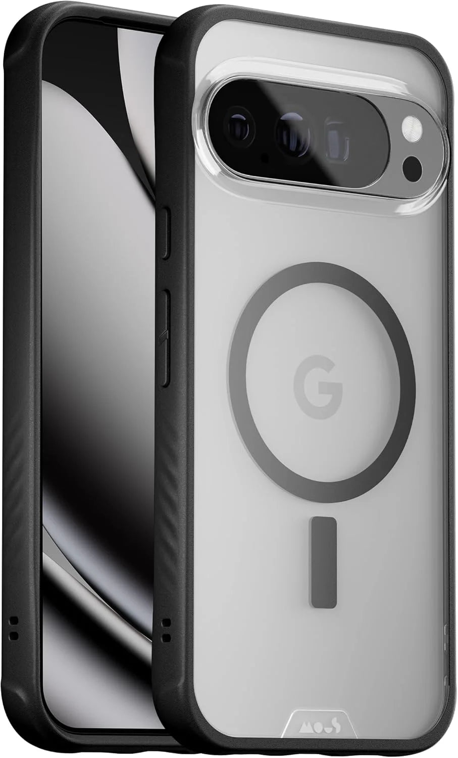 Mous for Google Pixel 10 Pro XL Clear Case, Compatible with Magsafe, Scratch Resistant