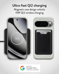 Mous for Google Pixel 10 Pro XL Super Thin Clear Case, MagSafe Compatible - Green Tint